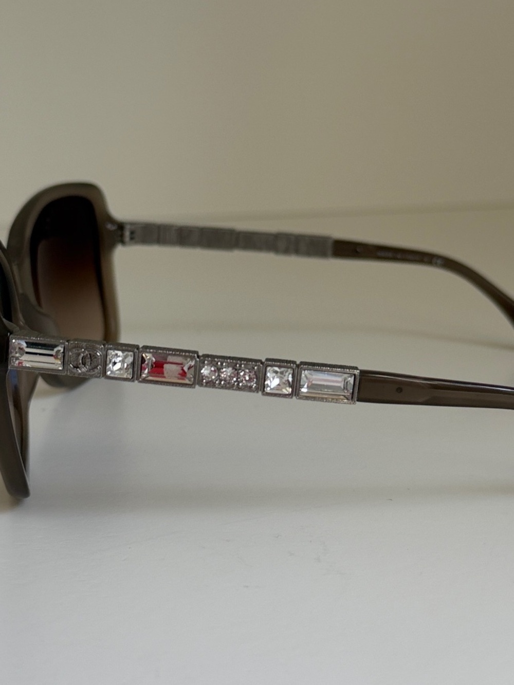 AUTHENTIC Chanel Sunglasses Taupe - Picture 11 of 11